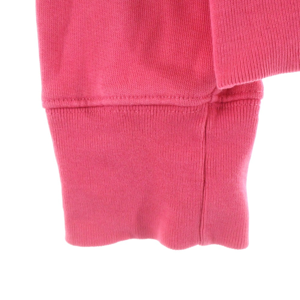 Acne Studios(アクネ ストゥディオズ) FAIRVIEW FACE クルーネック スウェットトレーナー ピンク