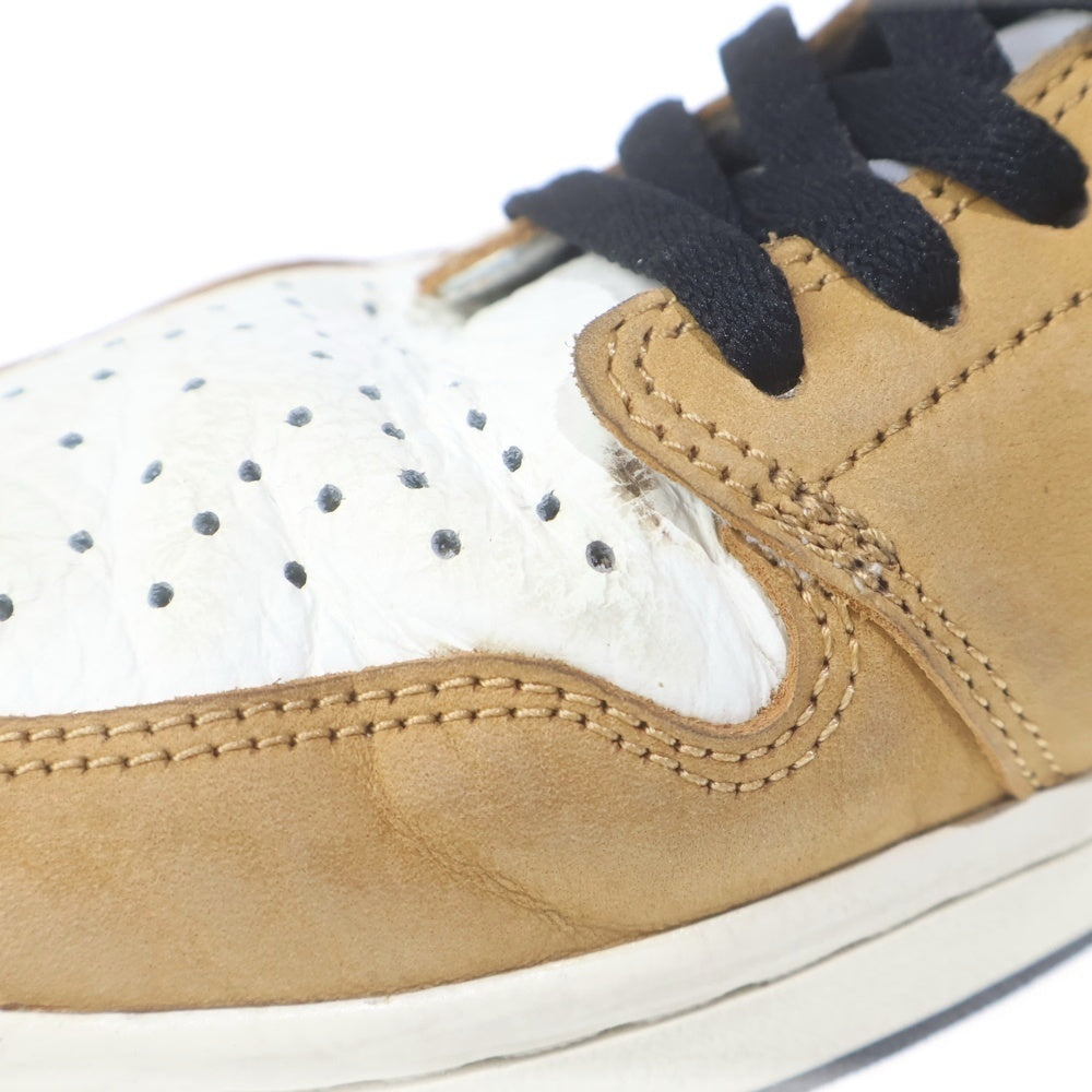 NIKE(ナイキ) AIR JORDAN 1 LOW OG ROOKIE OF THE YEAR SAIL AND GOLDEN HARVEST エア ジョーダン 1 オージー ルーキー オブ ザ イヤー ローカットスニーカー CZ0790-107