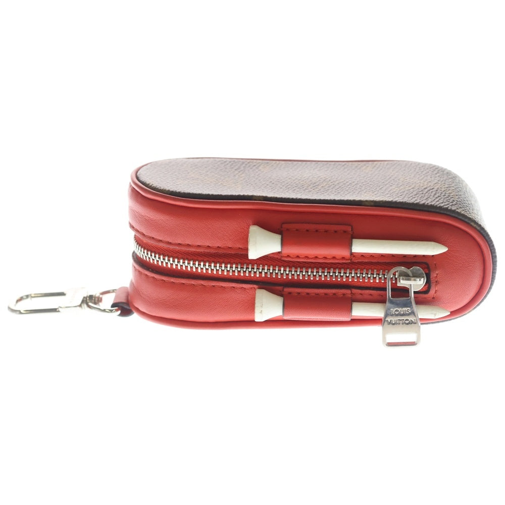 LOUIS VUITTON(ルイヴィトン) セット ゴルフ・アンドリュース モノグラム ブラウン/レッド GI0297