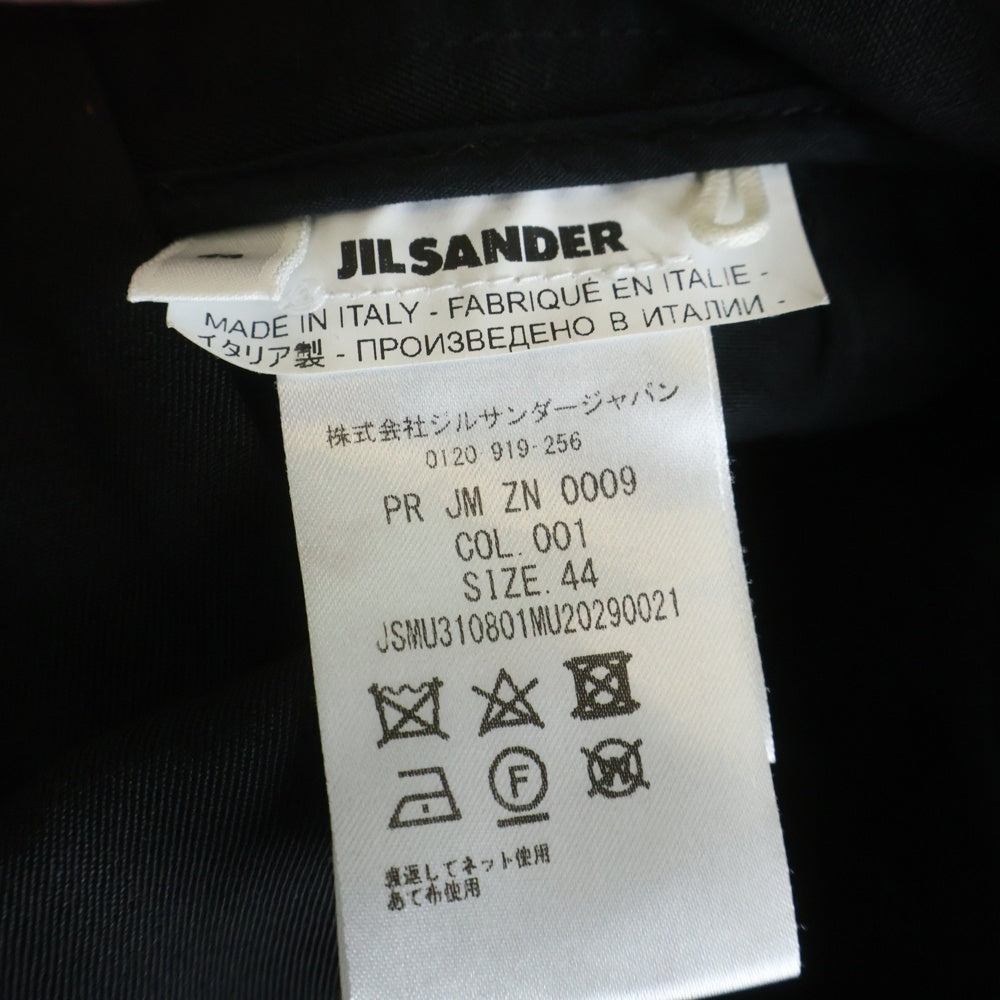 JIL SANDER(ジルサンダー) イージスラックス トラウザーパンツ ブラック JSMU310801MU20290021