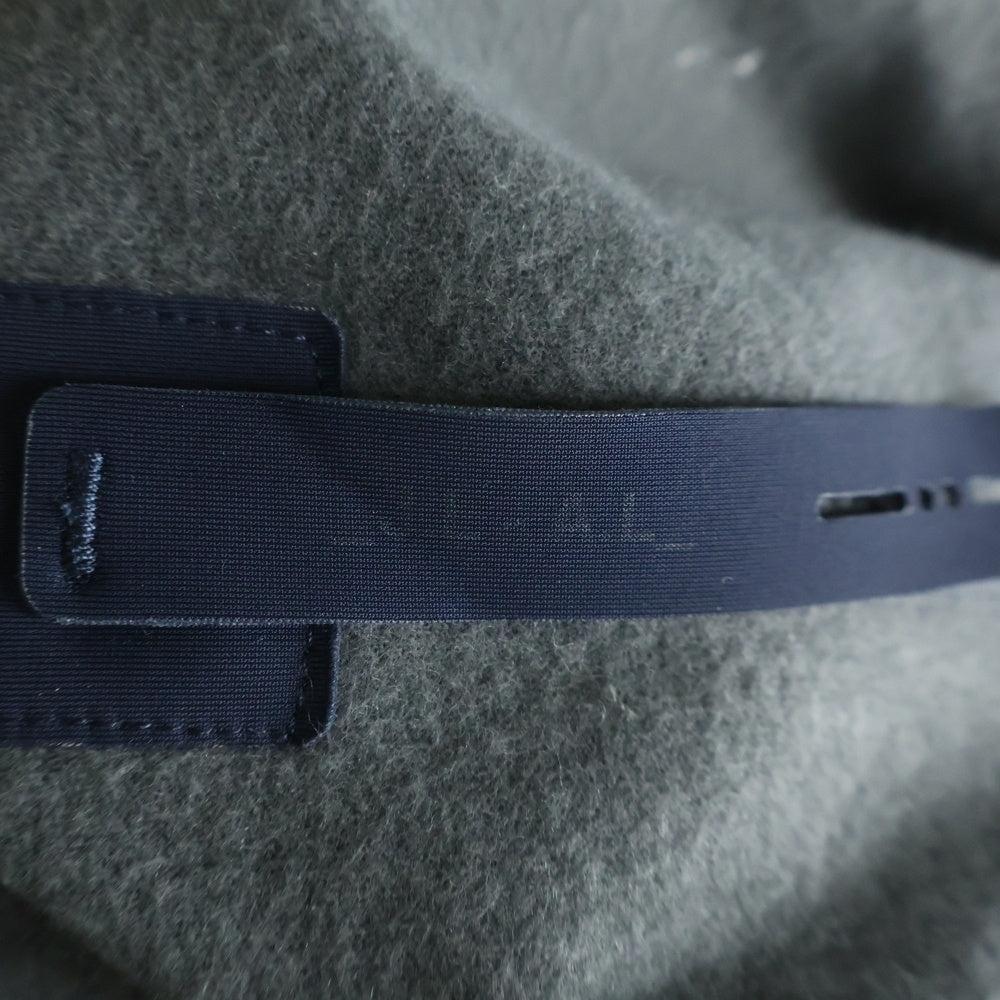 _J.L - A.L_(ジェイラル) 23AW タートルネック切り替え テック ハイネック 長袖Tシャツ チャコール JBMW015WO02