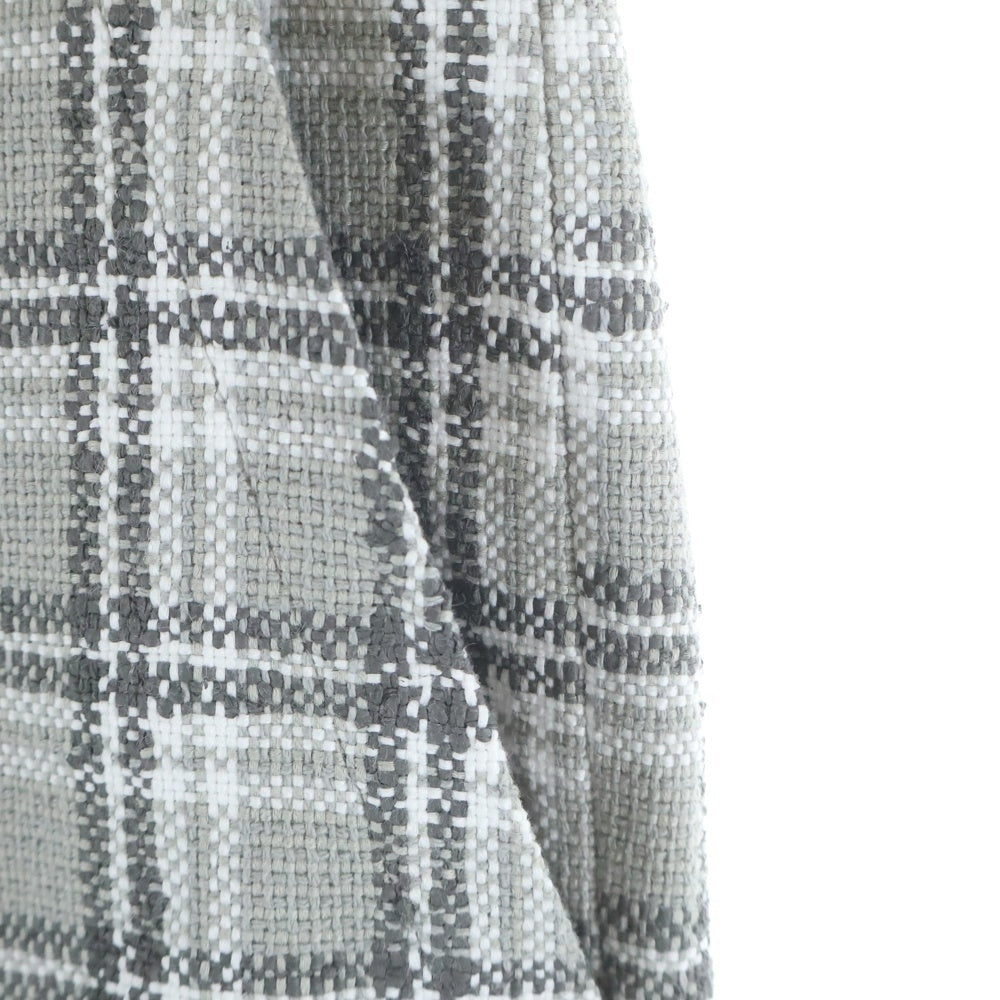 THOM BROWNE(トムブラウン) CLASSIC TOROUSER チェック柄 裏地トリコロール クラシック トラウザーパンツ グレー MTU276A-06139035