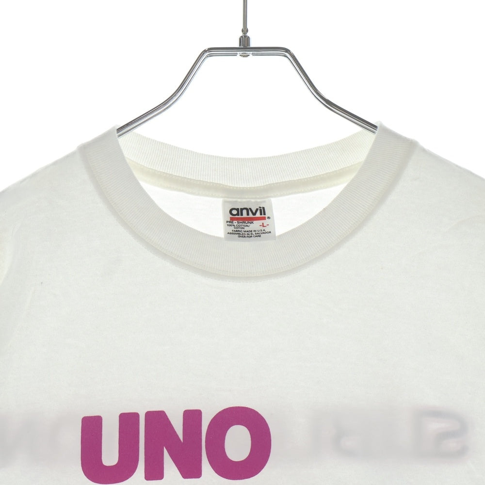 GOODENOUGH(グッドイナフ) 90s 1999 × 宇野薫 × FINESEE GEDEVIL TEE フィネス 柔術 グラフィックプリント クルーネック 半袖Tシャツ カットソー ホワイト