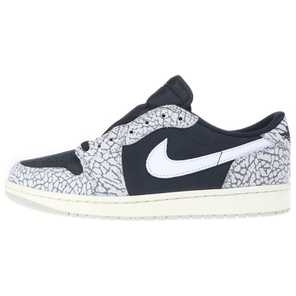 NIKE(ナイキ) AIR JORDAN 1 RETRO LOW OG BLACK CEMENT エアジョーダン レトロ ブラックセメント ローカットスニーカー グレー/ブラック US10/28cm CZ0790-001