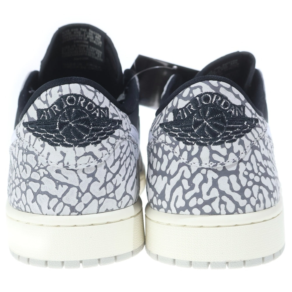 NIKE(ナイキ) AIR JORDAN 1 RETRO LOW OG BLACK CEMENT エアジョーダン レトロ ブラックセメント ローカットスニーカー グレー/ブラック US10/28cm CZ0790-001