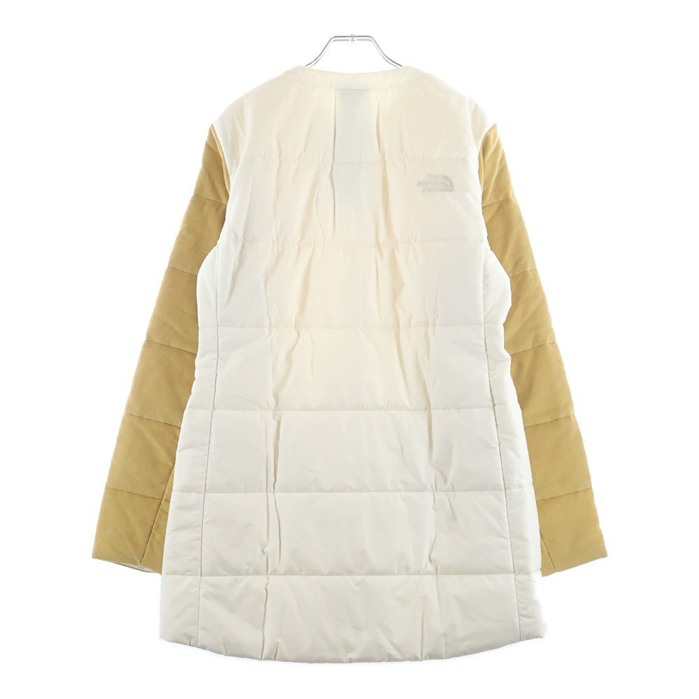 THE NORTH FACE(ザノースフェイス) W COLLARLESS SYNTH JKT ウィメンズ コーデュロイ切替 ノーカラー ブルゾンジャケット NF0A7ZWE レディース
