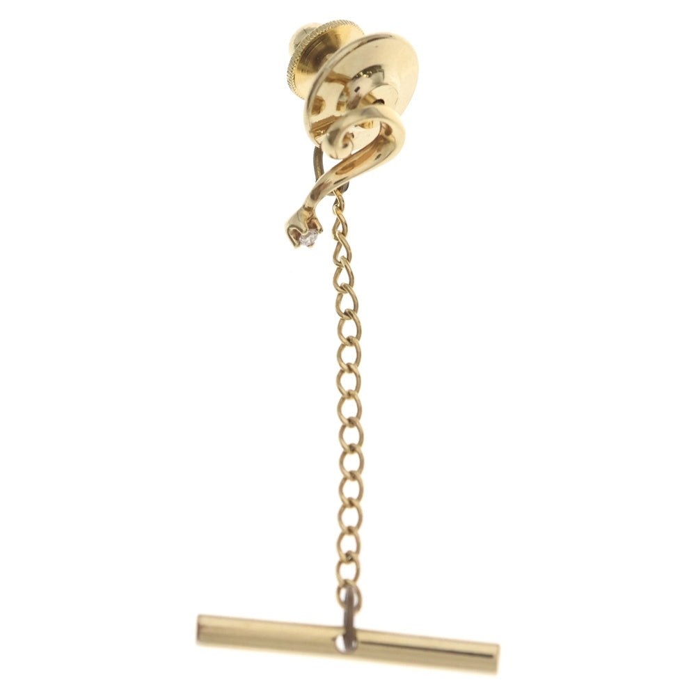 TIFFANY & Co.(ティファニー) 14K クエスチョンマーク ネクタイピン ピンズ ゴールド