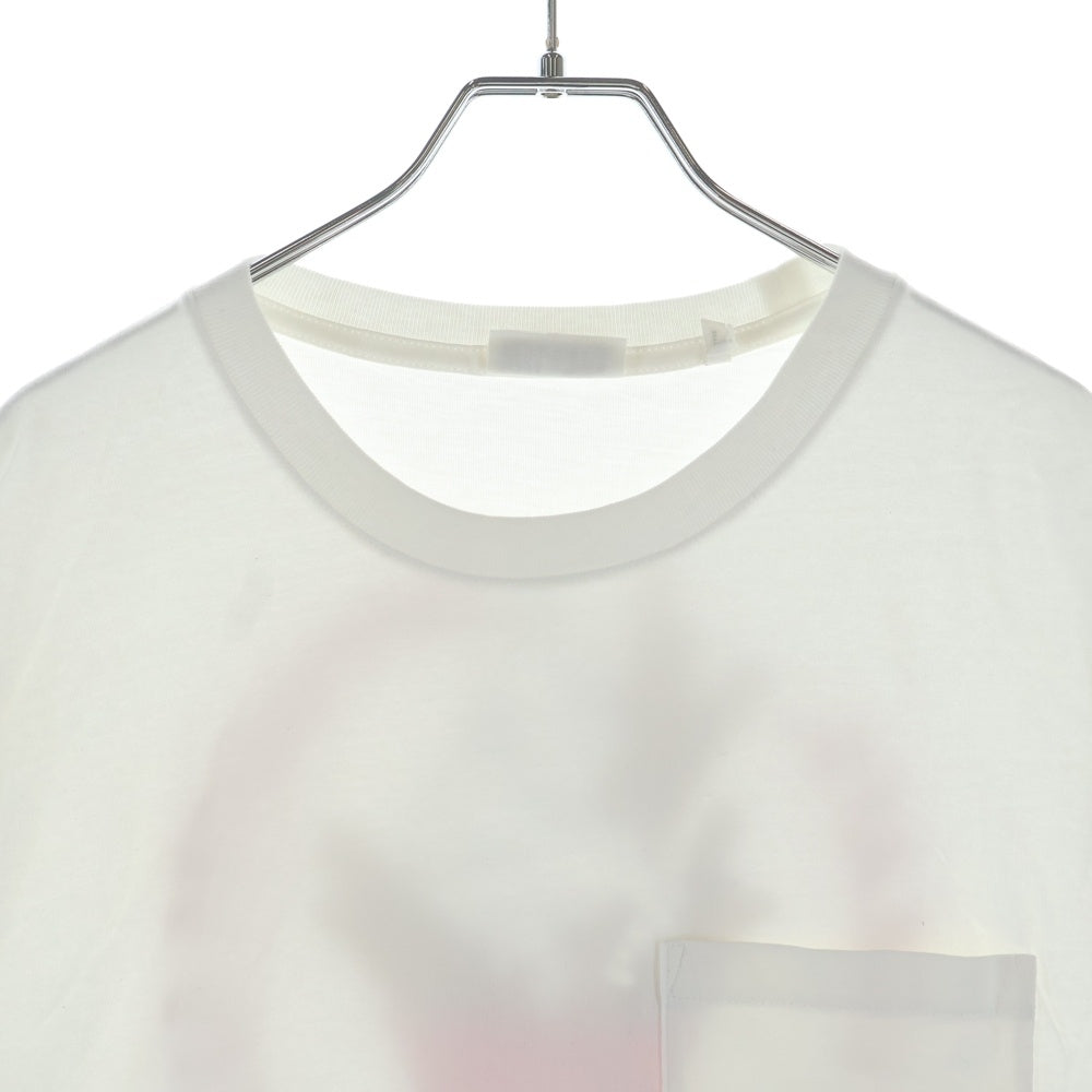 KITH(キス) 22SS TREATS OPPOSITES ATTRACT TEE トリーツ オポジット アトラクト プリント クルーネック 長袖Tシャツ カットソー ホワイト 22-070-066-0000-1-0