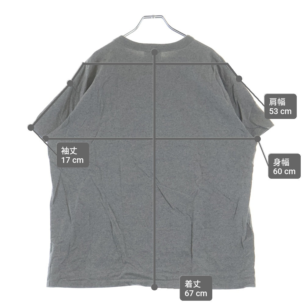 NEXUS7(ネクサスセブン) × GIMME5 GREGORY ISAACS TEE ギミーファイブ グレゴリー・アイザックス フロントプリント ヘビーウェイト クルーネック 半袖Tシャツ カットソー グレー