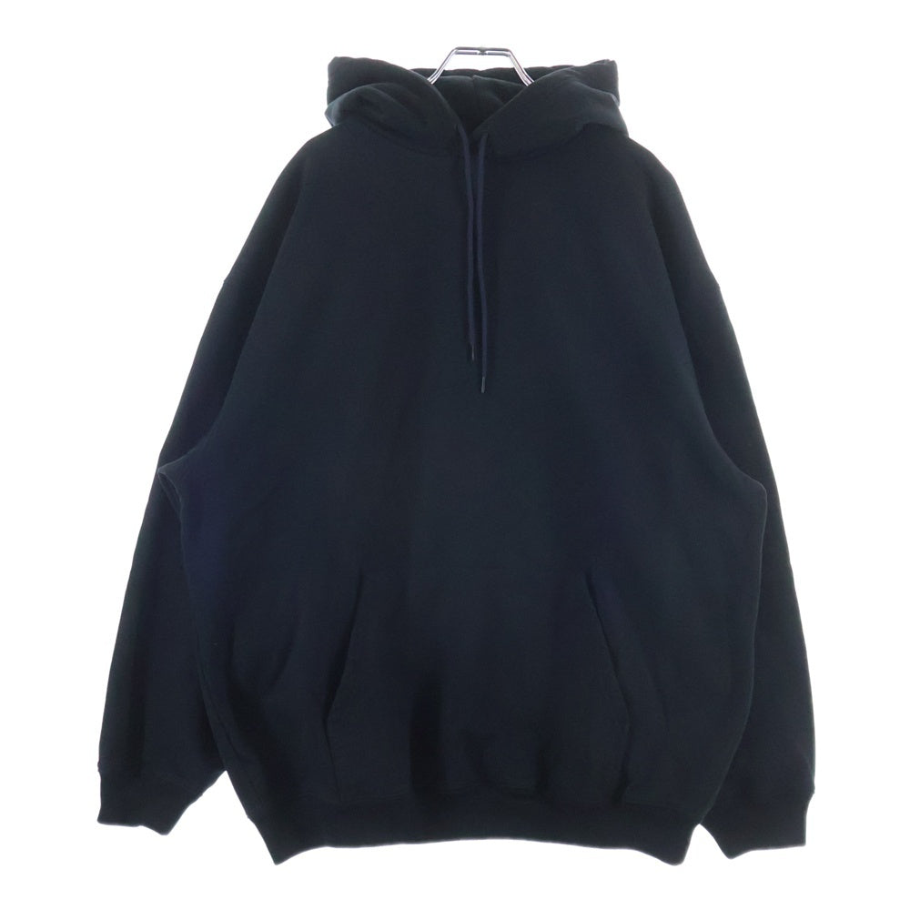 BALENCIAGA(バレンシアガ) 19SS Hoodie バックロゴ プルオーバースウェットパーカー フーディー ブラック 556143 TAV37