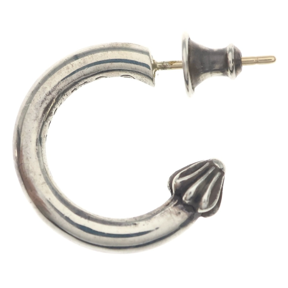CHROME HEARTS(クロムハーツ) HOOP PLAIN プレーン フープピアス シルバー BCA101