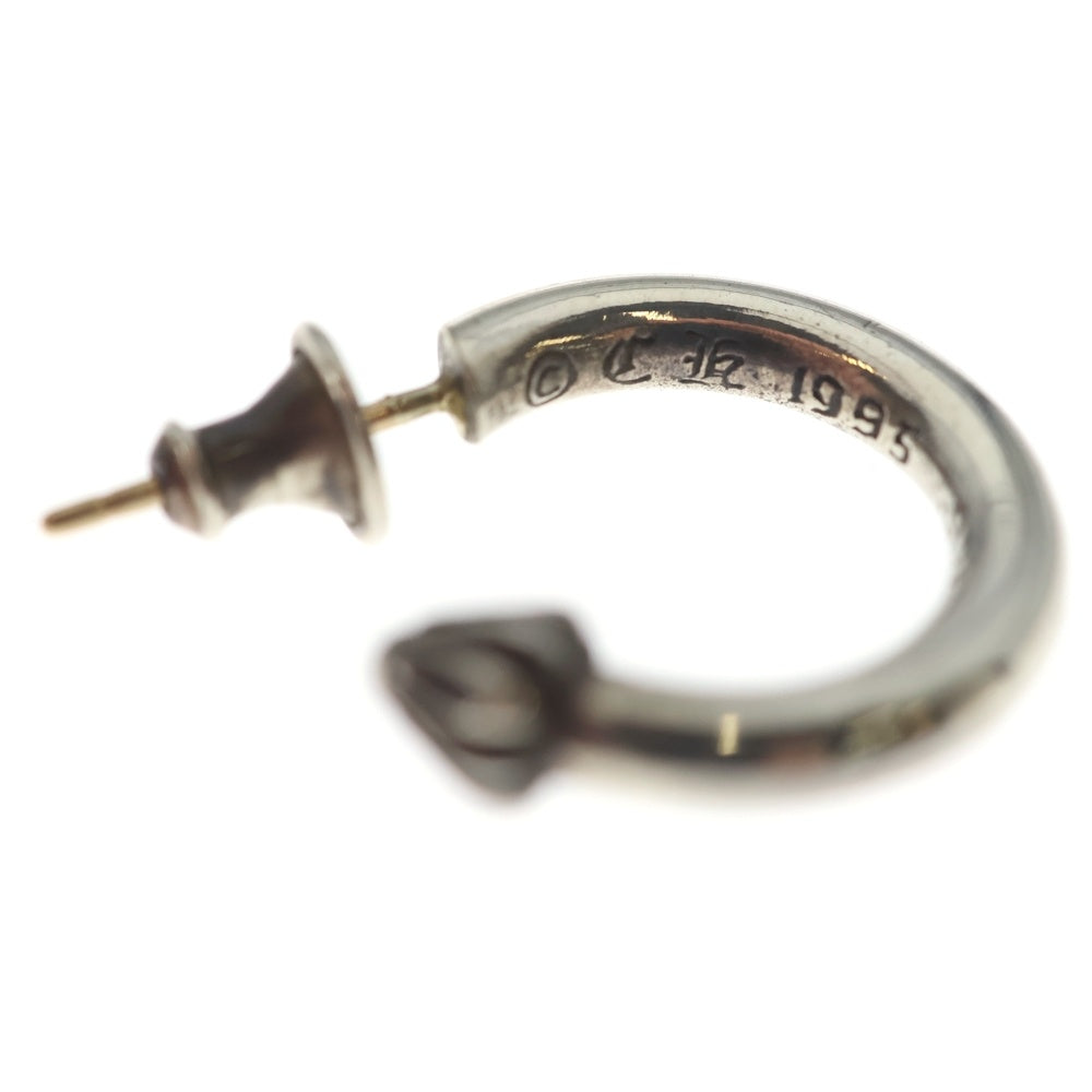 CHROME HEARTS(クロムハーツ) HOOP PLAIN プレーン フープピアス シルバー BCA101