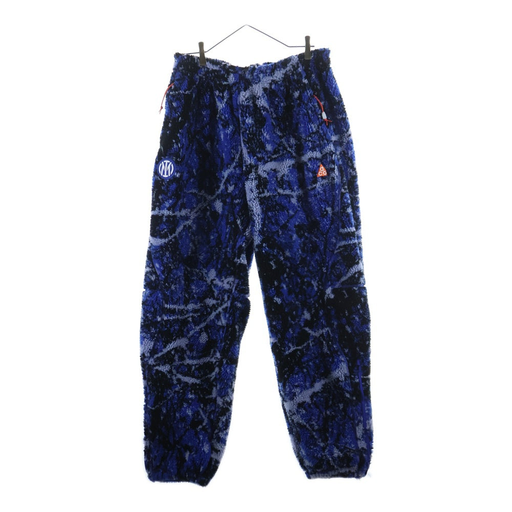 NIKE(ナイキ) ACG Canwell Glacier Inter Milan Therma-FIT ADV フリース インテルミラノ サッカーパンツ ブルー IM1449-100