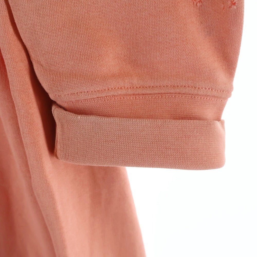 Acne Studios(アクネ ストゥディオズ) 裏毛 コットン クルーネック スウェットシャツ トレーナー オレンジ