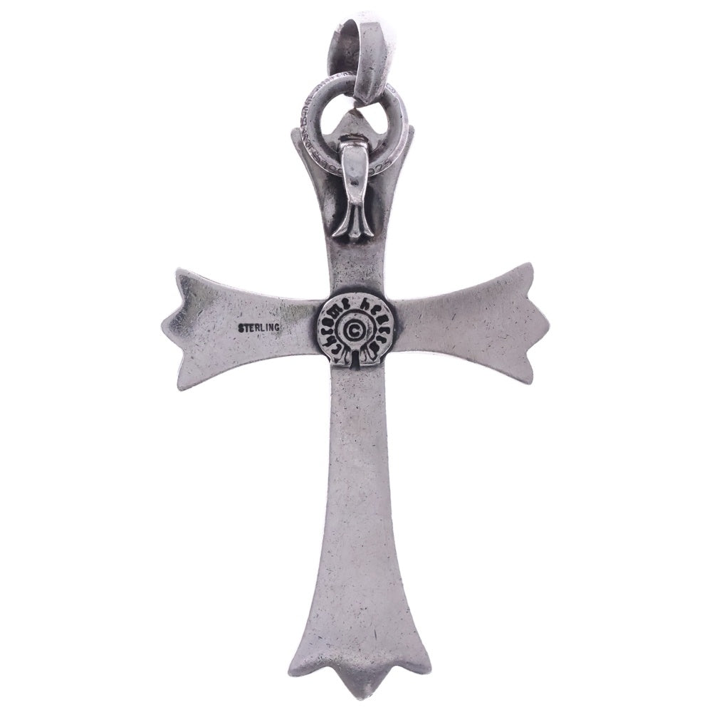 CHROME HEARTS(クロムハーツ) CH CRS LG W/BALE Wベイル ラージCHクロスペンダントトップ シルバー BCA215