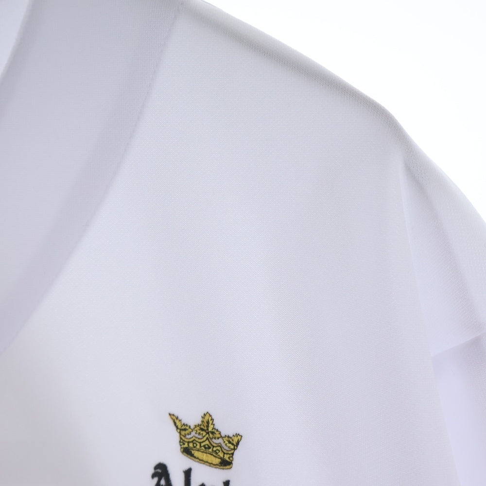 SUPREME(シュプリーム) 24AW Alpha Omega Baseball Jersey アルファオメガ ベースボールジャージ 両面刺繍 ベースボールシャツ 半袖シャツ ホワイト