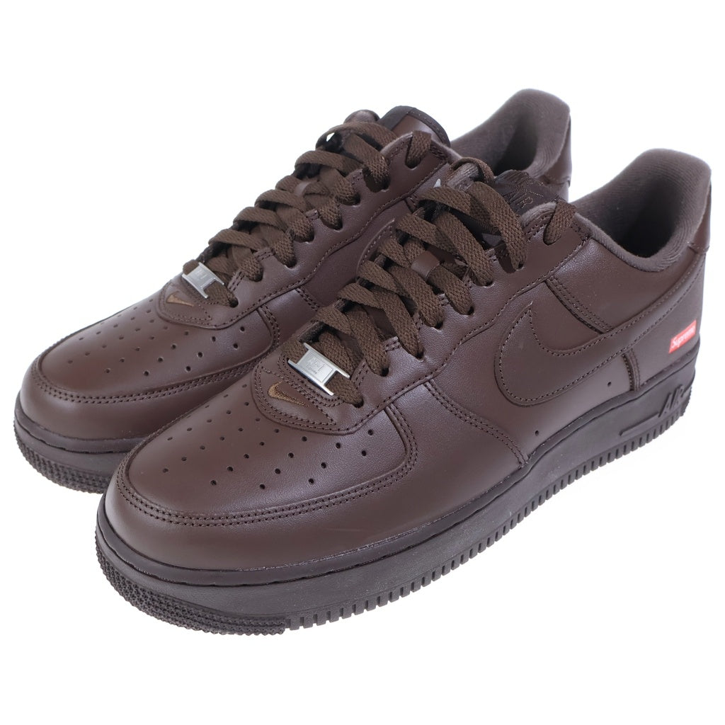 SUPREME(シュプリーム) ×NIKE AIR FORCE 1 LOW SP ナイキ エアフォースワン ローカットスニーカー ブラウン US11/29cm CU9225-200
