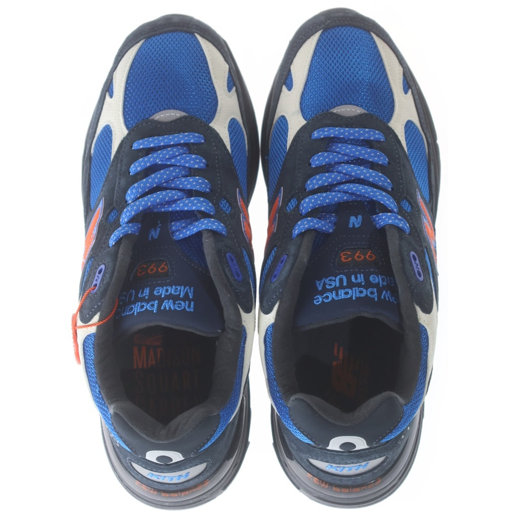 New Balance(ニューバランス) ×KITH 993 Madison Square Garden 993 キス マディソンスクエアガーデン ローカットスニーカー ブルー US9/27cm U993MG