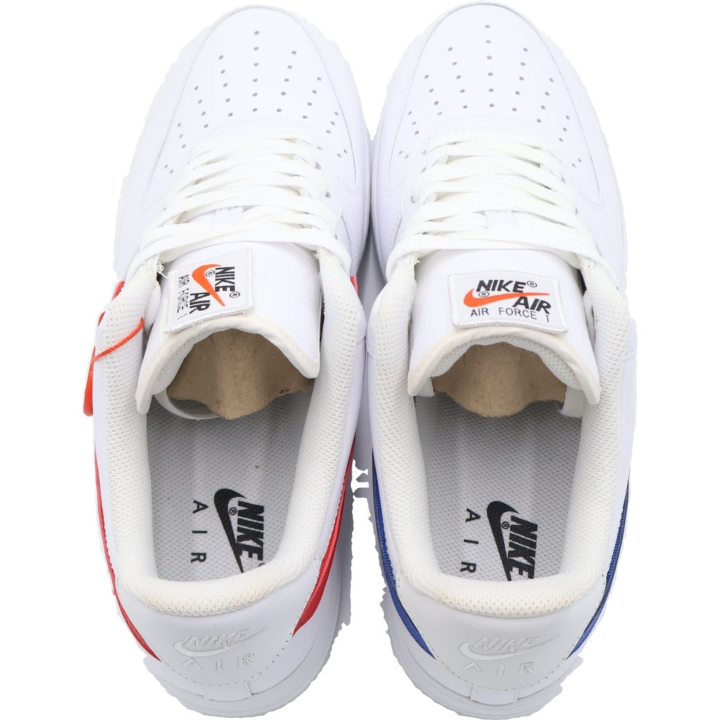 NIKE(ナイキ) AIR FORCE 1 LOW 07 QS Swoosh Flavors エアフォース 1 スウッシュ フレーバー パック ローカットスニーカー ホワイト US10.5/27.5cm AH8462-102