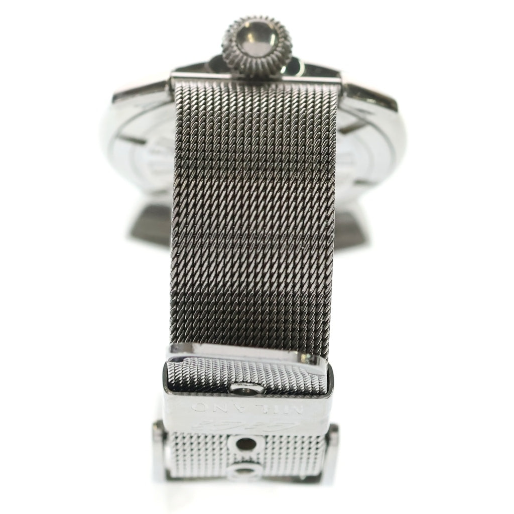 GaGa MILANO(ガガミラノ) Manuale 5080.1 マヌアーレ 46mm ステンレススチール クォーツ 腕時計 シルバー