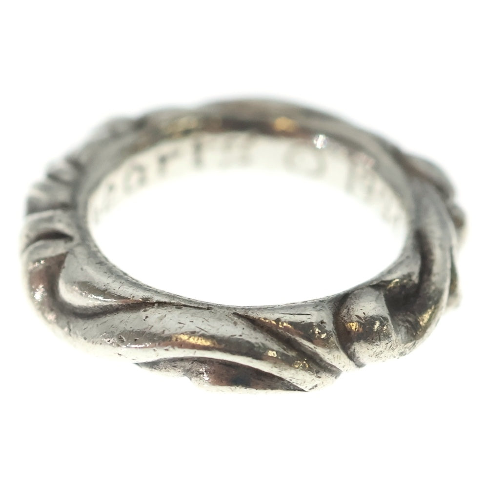 CHROME HEARTS(クロムハーツ) SCRL BAND スクロールバンド リング シルバー BCA351 レディース