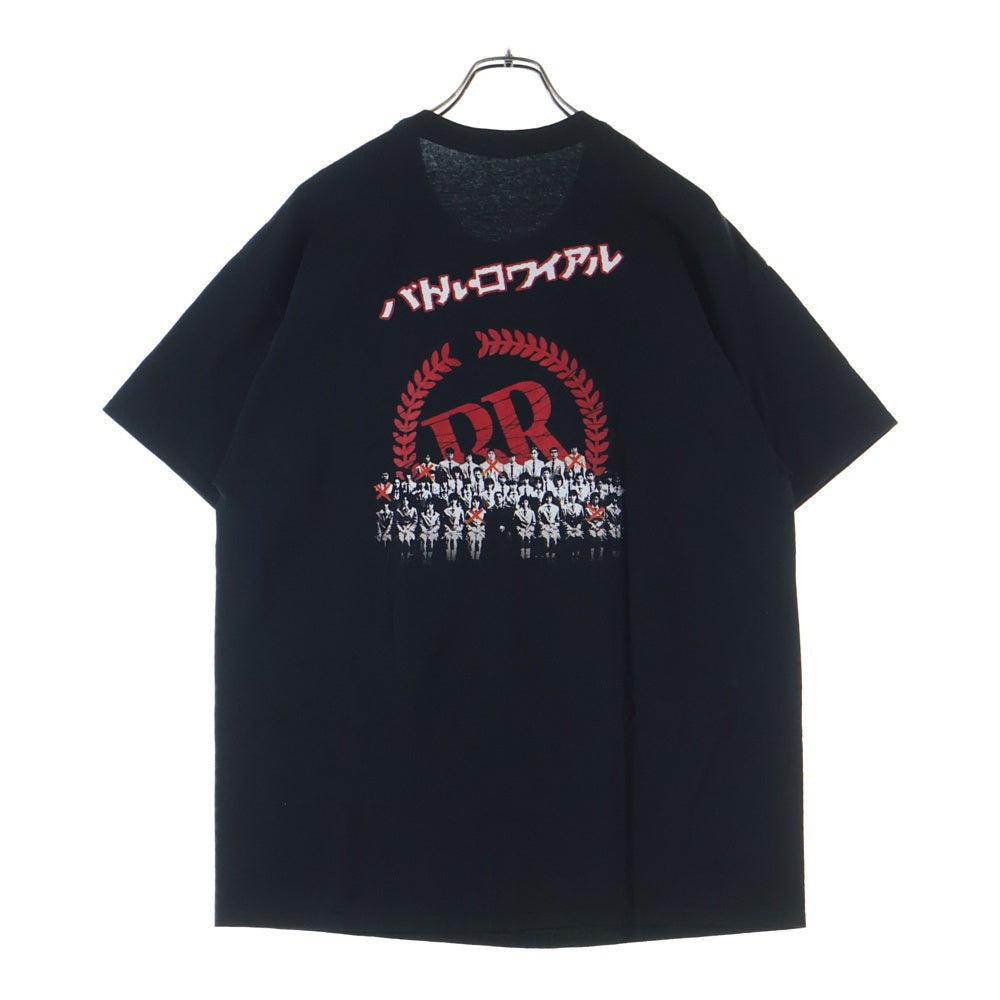 VINTAGE(ヴィンテージ) 00s GILDAN Battle Royale バトルロワイヤル ムービー プリント クルーネック 半袖Tシャツ カットソー ブラック