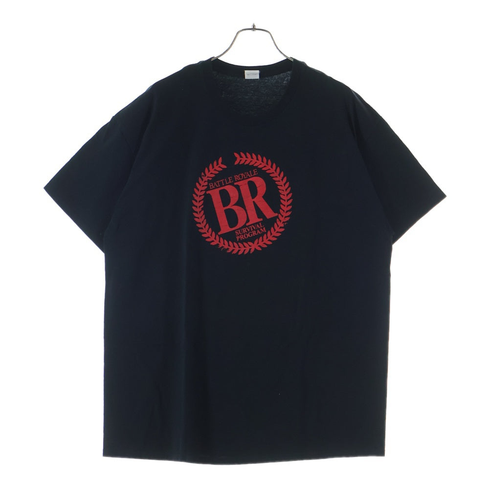 VINTAGE(ヴィンテージ) 00s GILDAN Battle Royale バトルロワイヤル ムービー プリント クルーネック 半袖Tシャツ カットソー ブラック