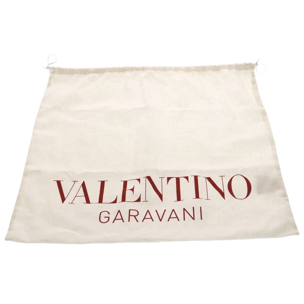 VALENTINO GARAVANI(ヴァレンチノガラヴァーニ) V Logo Fillme Shopper Bag Small ロゴ ショッパー レザー トートバッグ ブラウン レディース