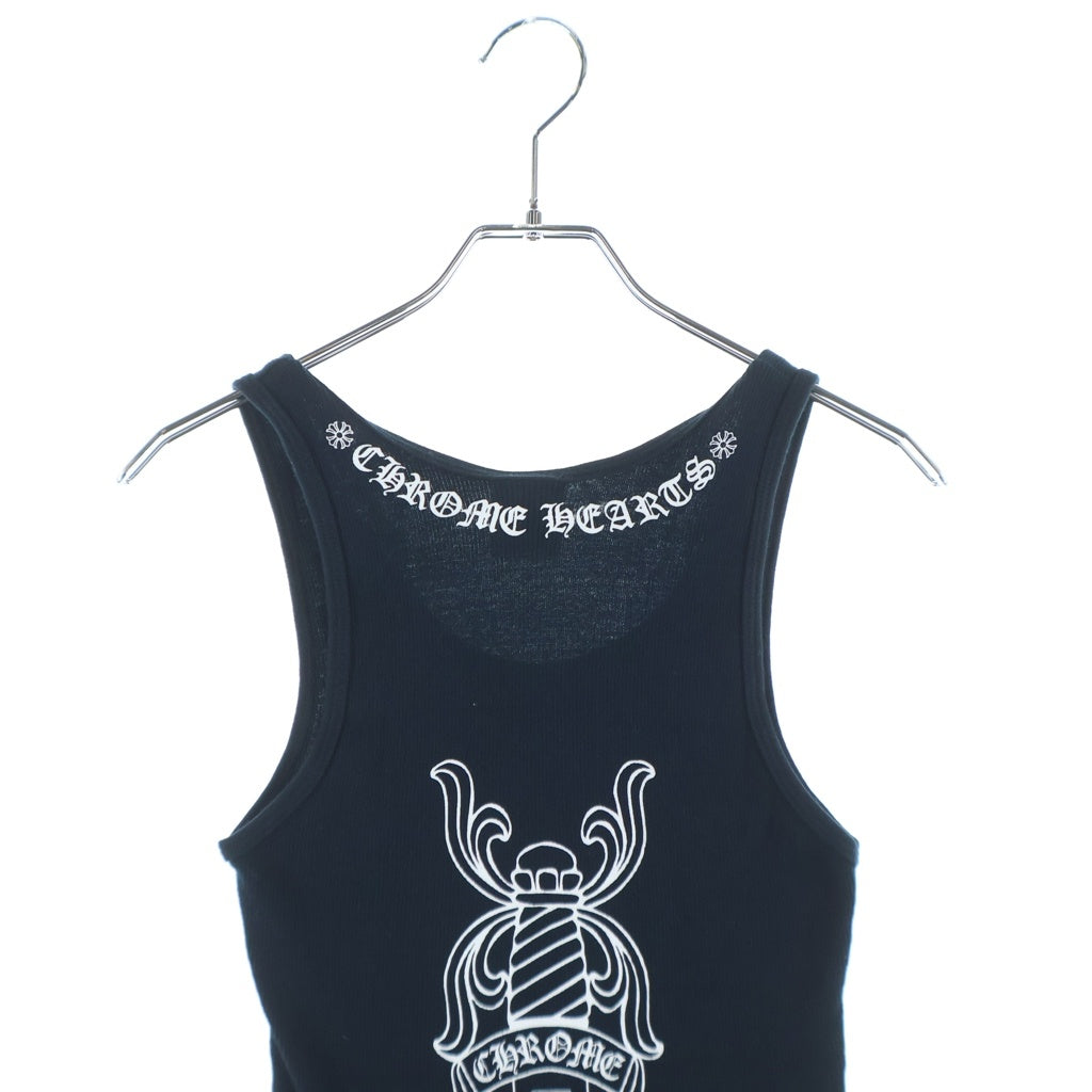CHROME HEARTS(クロムハーツ) TANKTOP CHクロス バックダガー プリント