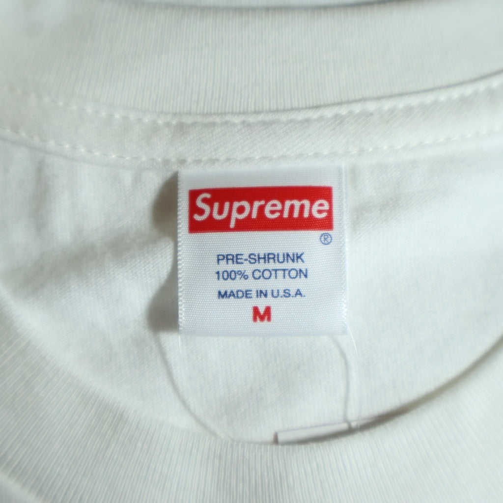 SUPREME(シュプリーム) 19AW Bandana Box Logo Tee バンダナ ボックスロゴ プリント クルーネック 半袖Tシャツ カットソー ホワイト