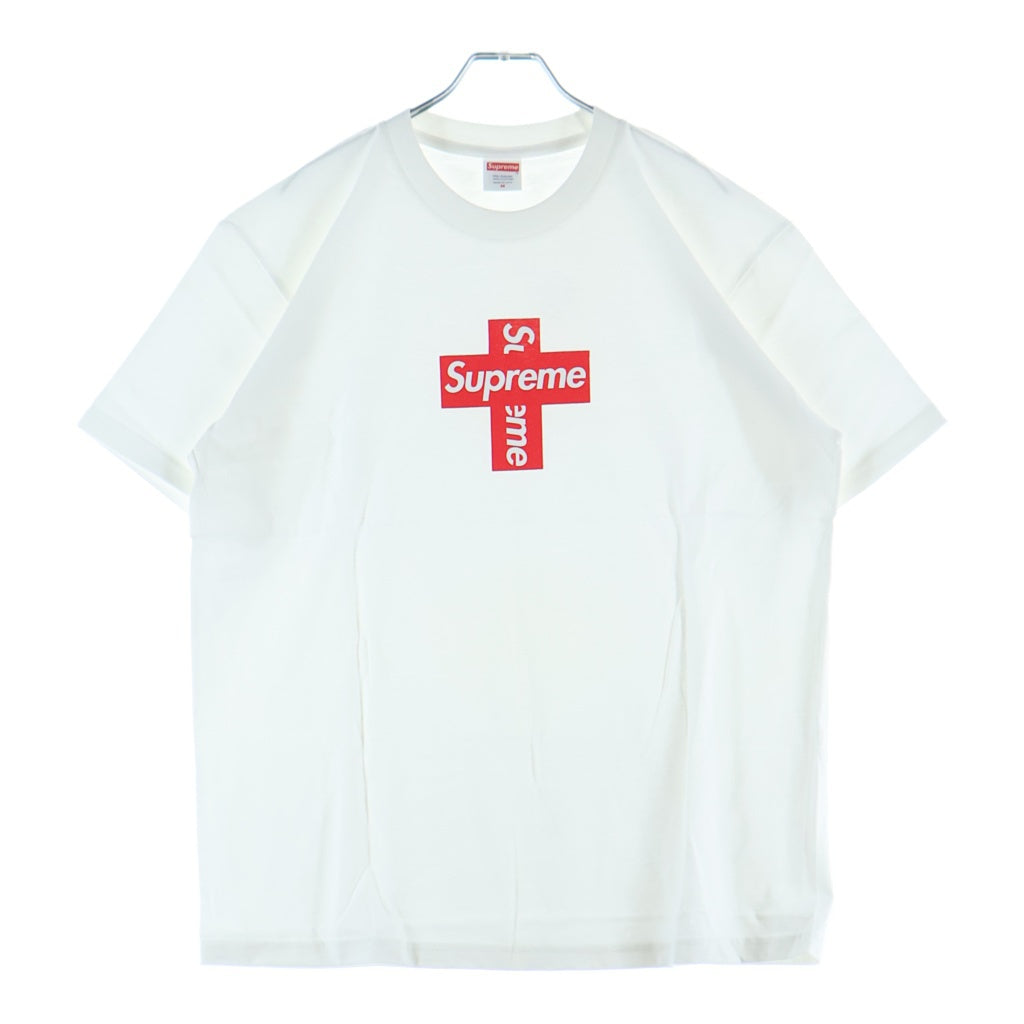 SUPREME(シュプリーム) 20AW Cross Box Logo Tee クロスボックスロゴ クルーネックス半袖Tシャツカットソー ホワイト