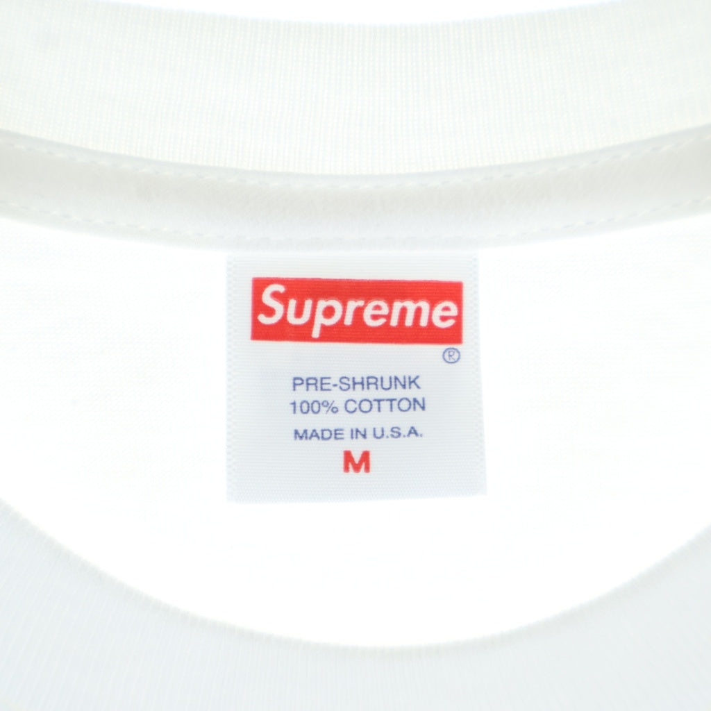 SUPREME(シュプリーム) 20AW Cross Box Logo Tee クロスボックスロゴ クルーネックス半袖Tシャツカットソー ホワイト