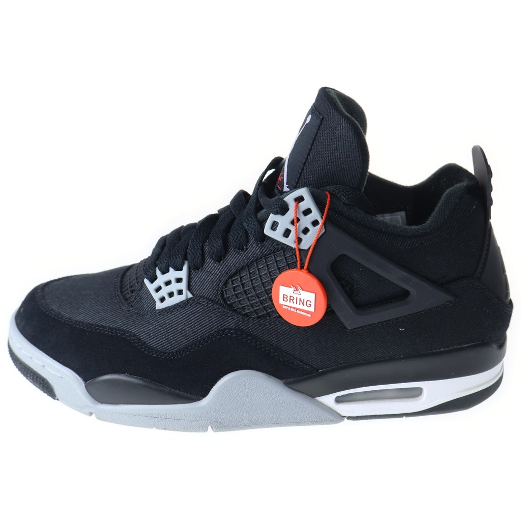 NIKE(ナイキ) AIR JORDAN 4 SE BLACK AND LIGHT STEEL エアジョーダン4 SE ブラック アンド ライト スティール ハイカットスニーカー ブラック US10/28cm DH7138-006