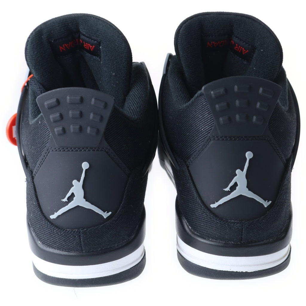 NIKE(ナイキ) AIR JORDAN 4 SE BLACK AND LIGHT STEEL エアジョーダン4 SE ブラック アンド ライト スティール ハイカットスニーカー ブラック US10/28cm DH7138-006