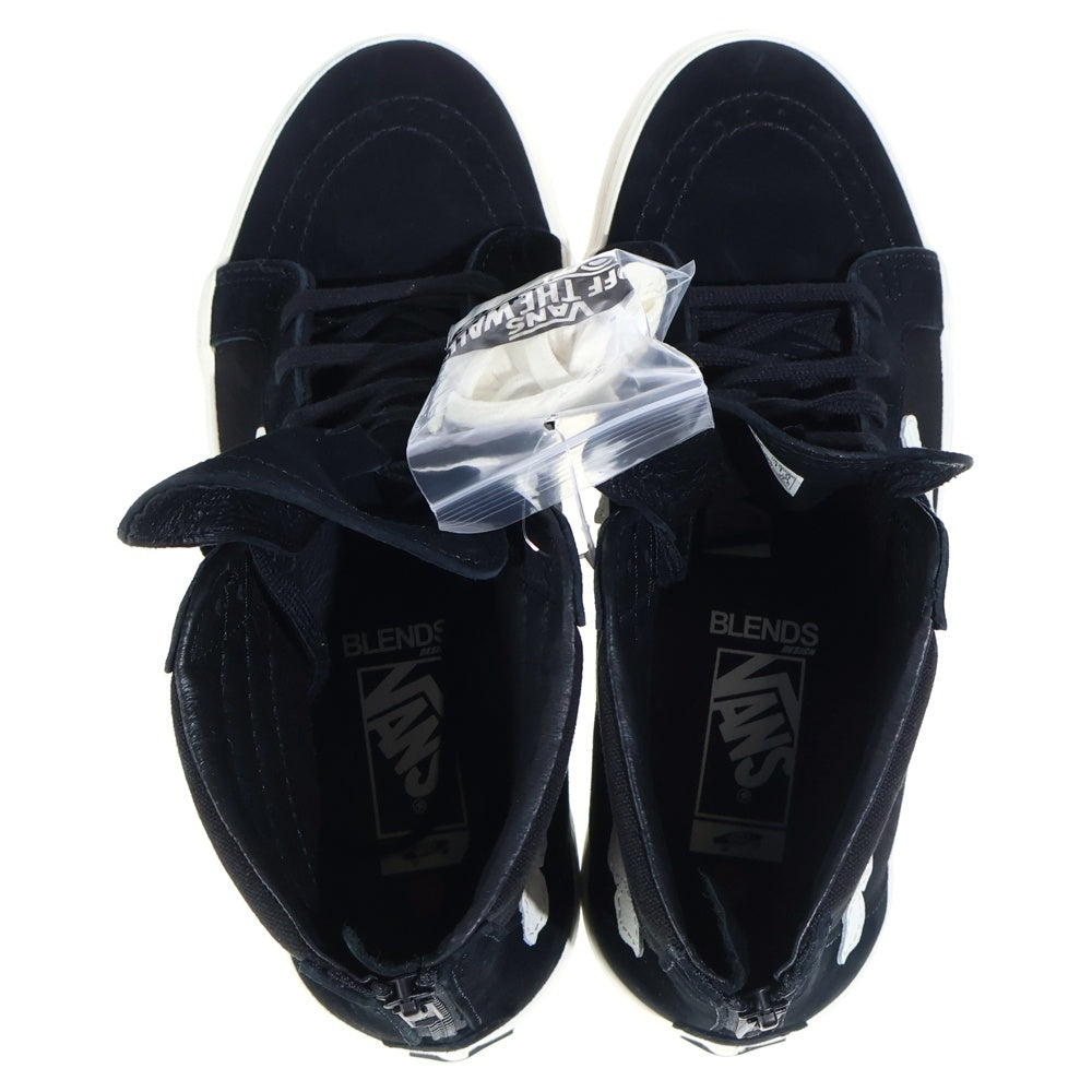 VANS(ヴァンズ) ×ブレンズ スケートハイ リイシュー LX ブラックマッシュルーム ハイカットスニーカー ブラック US9.5/27.5cm VN000ZSJSZP