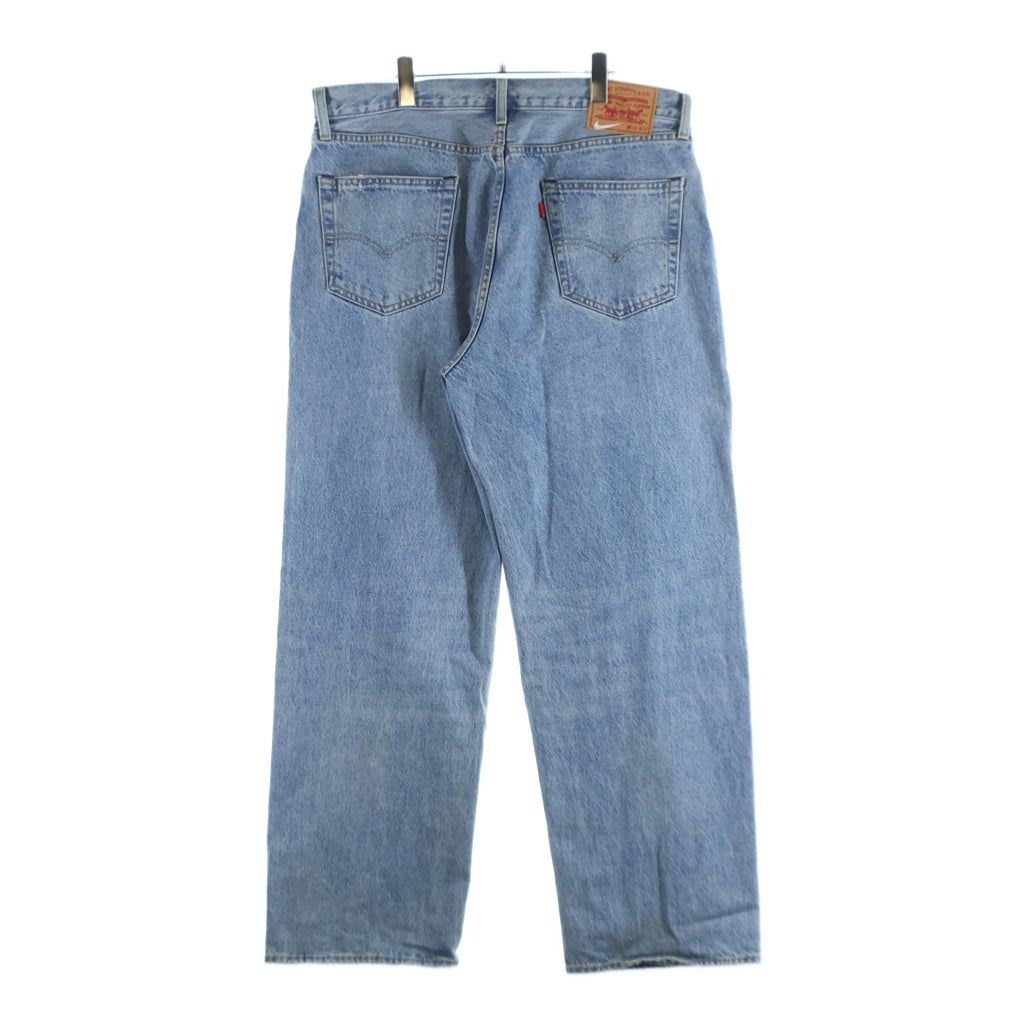 Levi's(リーバイス) × NIKE Baggy Jean ナイキ ロゴエンブロイダリー ブランクタグ デニム バギージーンズ デニムパンツ インディゴ PC9-002TN-0000