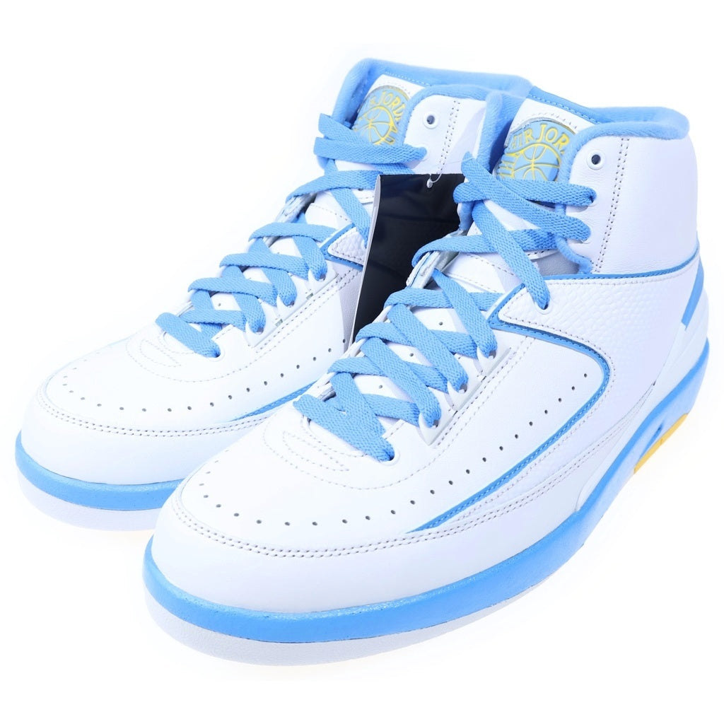 NIKE(ナイキ) Air Jordan 2 Retro Melo エアジョーダン2 レトロ メロ ハイカットスニーカー ホワイト/ブルー US10.5/28.5cm 385475-122