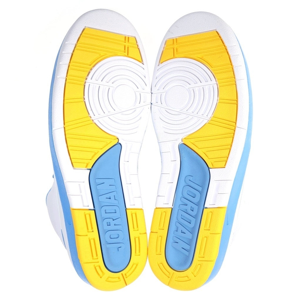 NIKE(ナイキ) Air Jordan 2 Retro Melo エアジョーダン2 レトロ メロ ハイカットスニーカー ホワイト/ブルー US10.5/28.5cm 385475-122