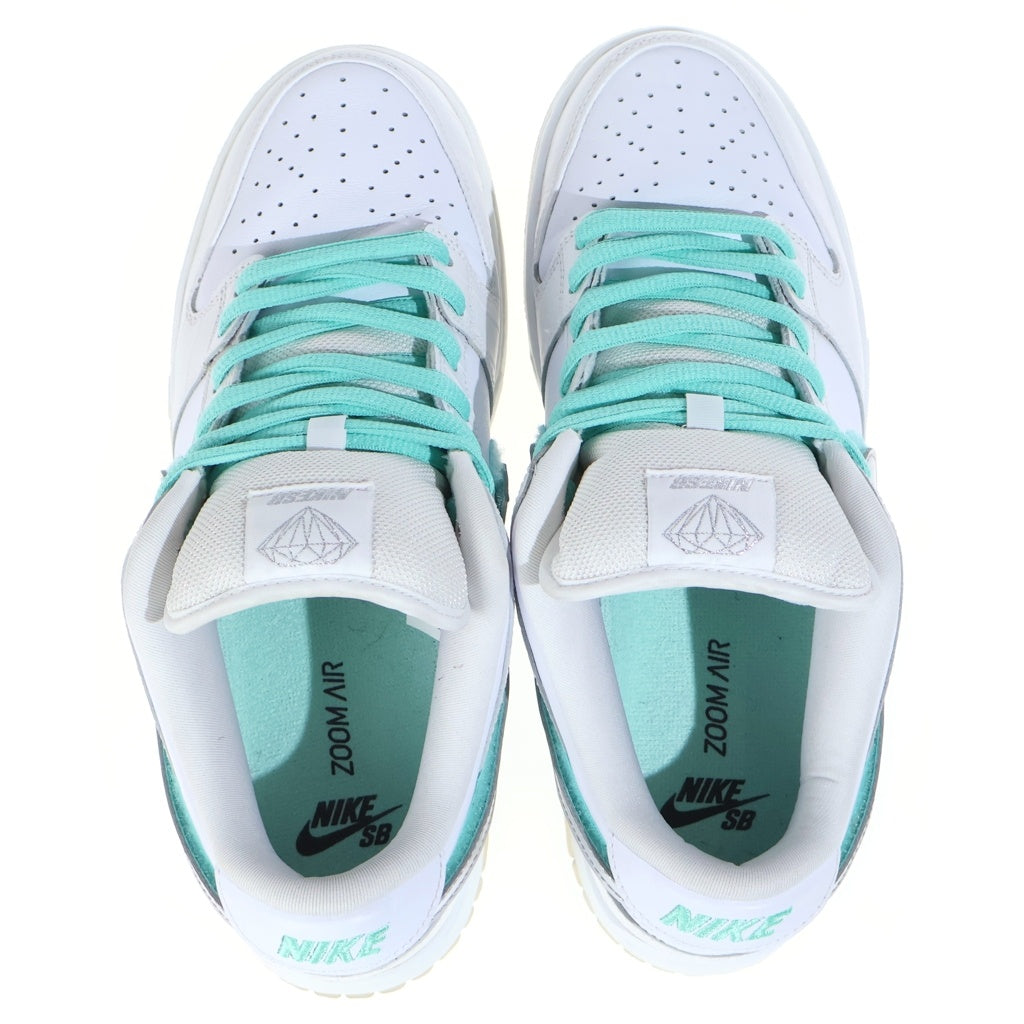 NIKE(ナイキ) ×DIAMOND SUPPLY DUNK LOW PRO OG QS ダイヤモンド サプライ ダンク ローカットスニーカー ホワイト US9/27cm BV1310-100