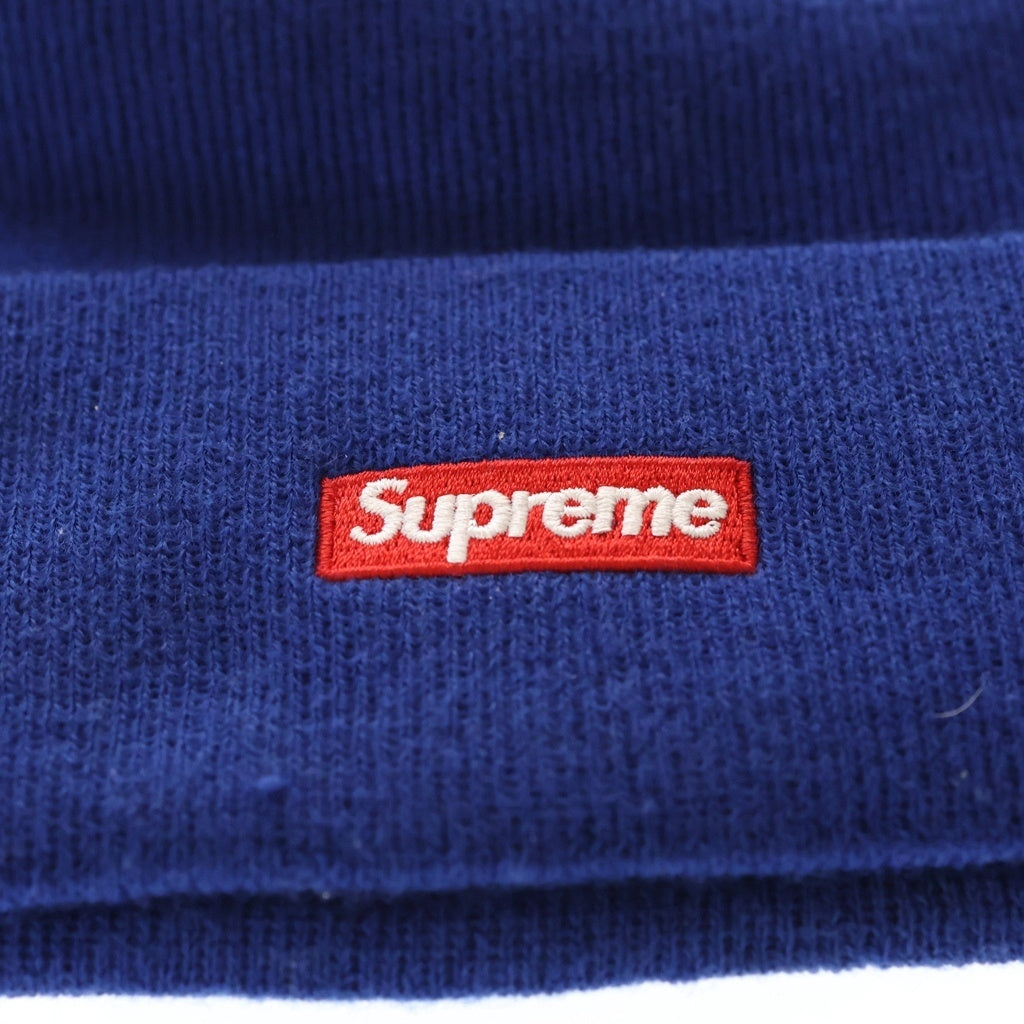 SUPREME(シュプリーム) 17AW ×New Era S Logo Beanie ニューエラ S ロゴ ビーニー ニット帽 ブルー