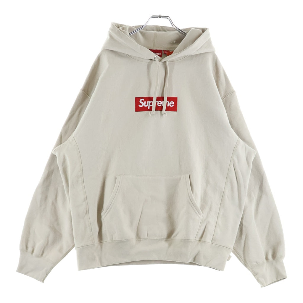 SUPREME(シュプリーム) 24AW Box Logo Hooded Sweatshirt ボックスロゴ プルオーバースウェット パーカー アイボリー