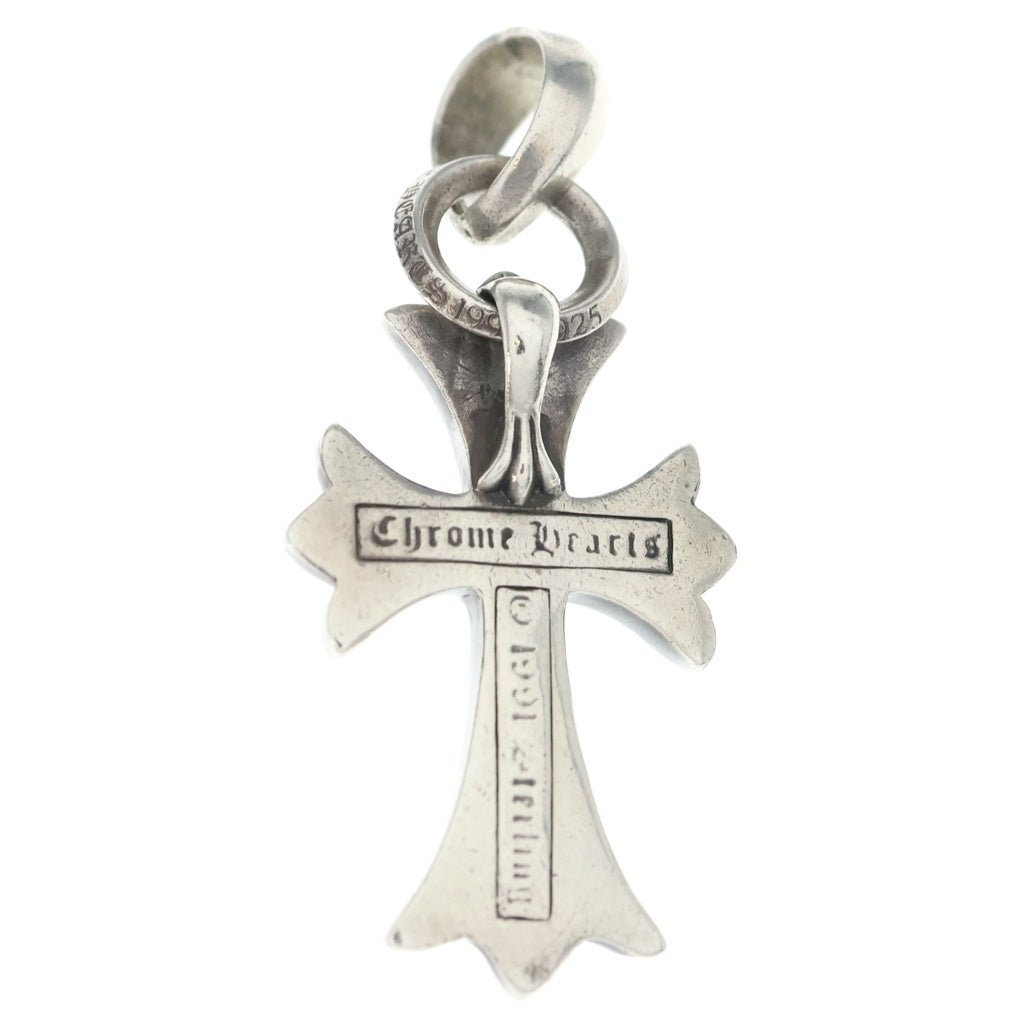 CHROME HEARTS(クロムハーツ) CH CRS SML W/BALE Wベイル スモールCHクロス ペンダントトップ シルバー BCA218