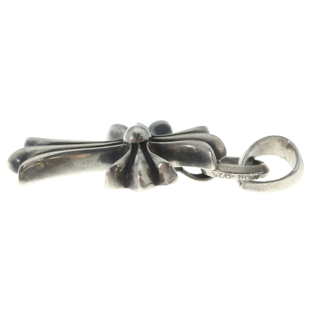 CHROME HEARTS(クロムハーツ) CH CRS SML W/BALE Wベイル スモールCHクロス ペンダントトップ シルバー BCA218