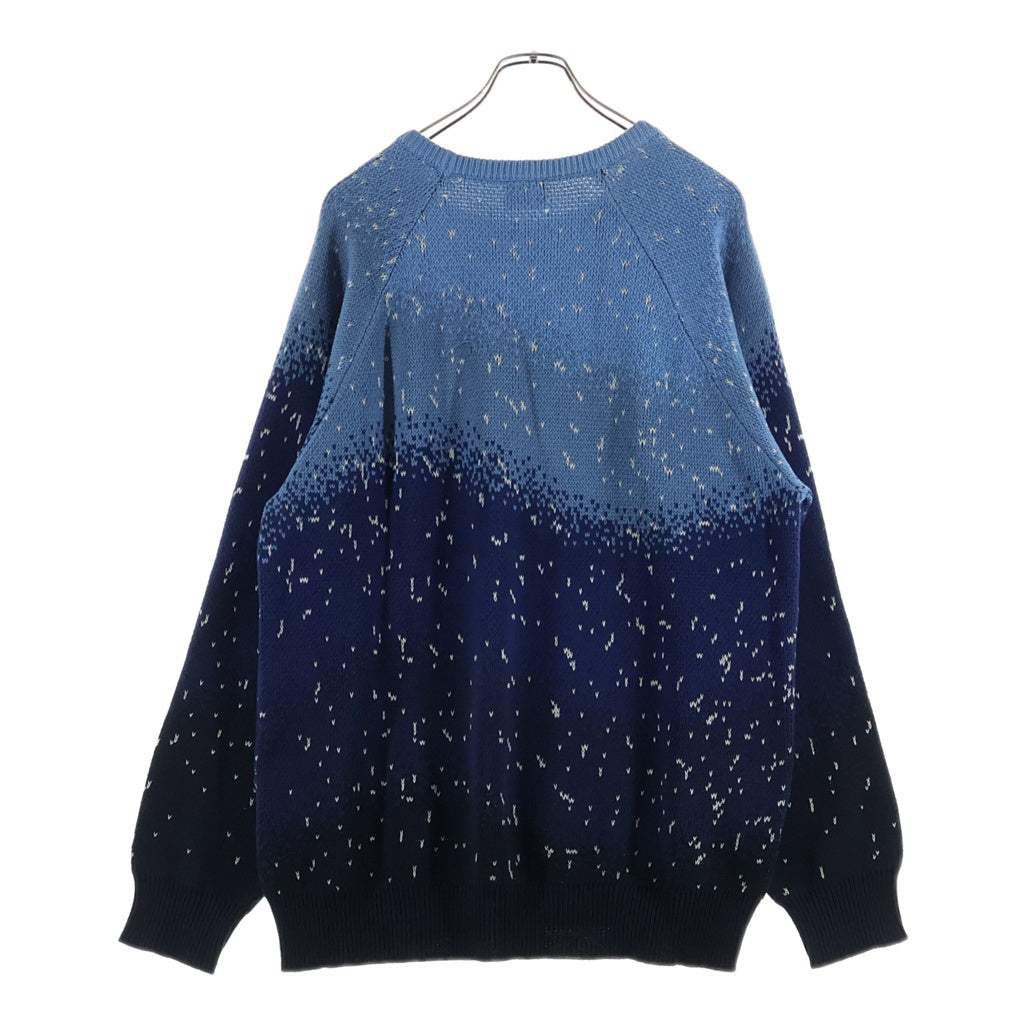 Dime(ダイム) Magic Heavy Crew Knit Slate マジックヘビークルーネックニットセーター ネイビー