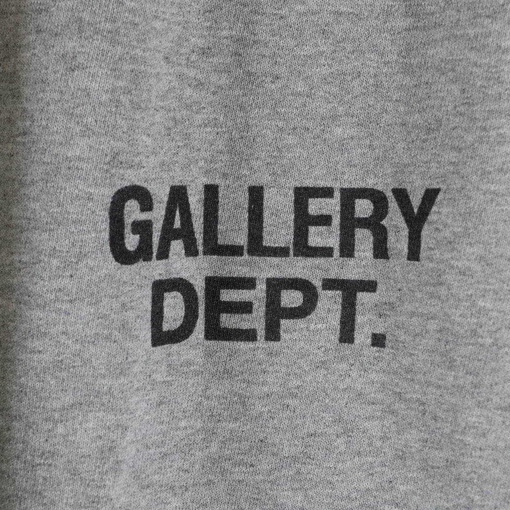 GALLERY DEPT.(ギャラリーデプト) ロゴプリント スウェットパンツ グレー