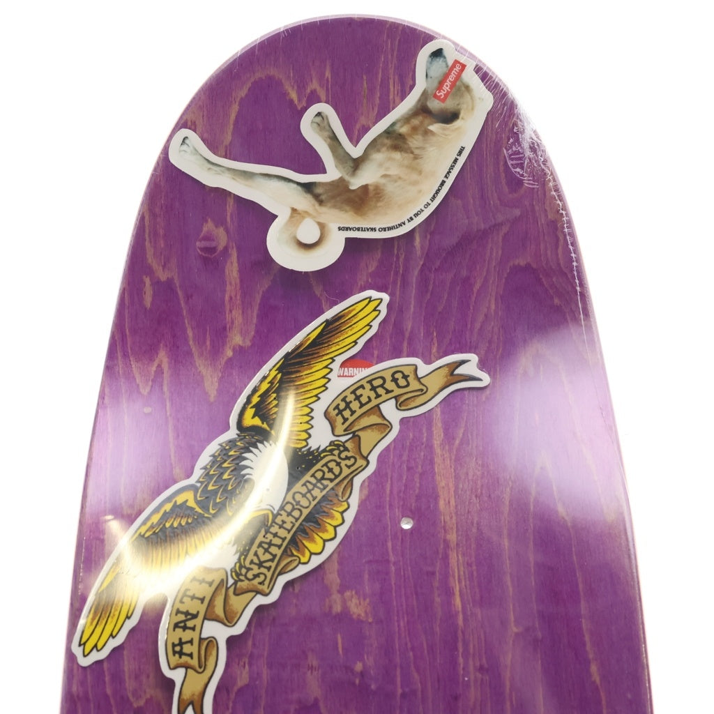 SUPREME(シュプリーム) 22SS × ANTIHERO Curbs Skateboards Deck アンタイヒーロー カーブ スケートボード デッキ パープル