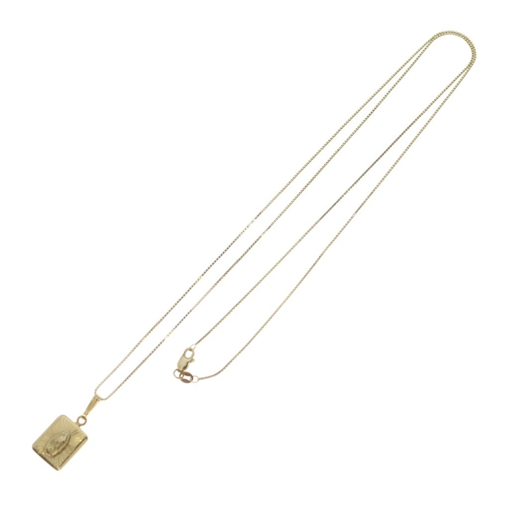 SUPREME(シュプリーム) 14SS K14 Virgin of Guadalupe Pendant ヴァージン オブ グアダルーペ マリア ネックレス ゴールド