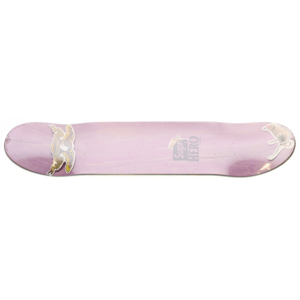 SUPREME(シュプリーム) 22SS × ANTIHERO Dog Skateboards Deck アンタイヒーロー ドッグ スケートボード デッキ ホワイト/パープル