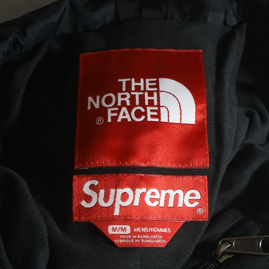 SUPREME(シュプリーム) 13SS ×THE NORTH FACE REFLECTIVE 3M MOUNTAIN PARKA ザノースフェイス リフレクティブマウンテンパーカー ナイロンジャケット グレー/ブラック NP01300