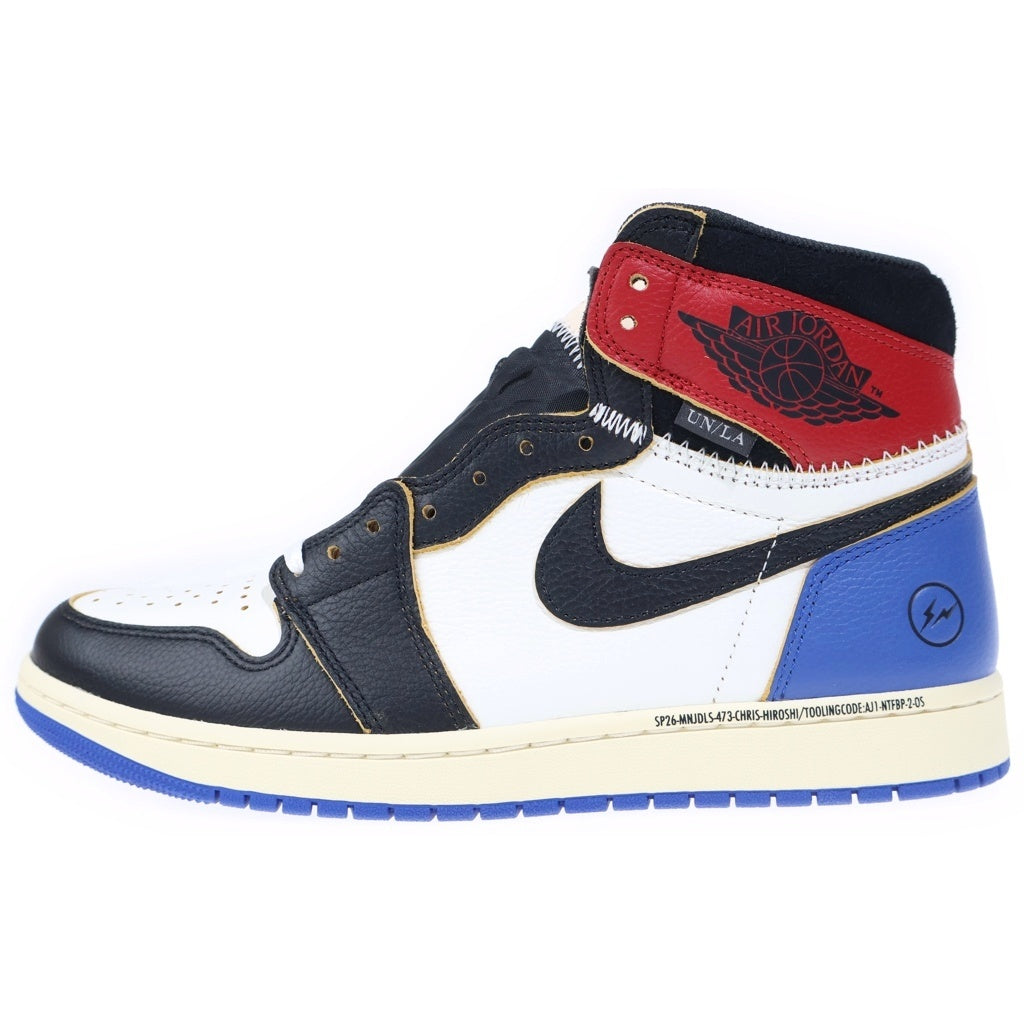 NIKE(ナイキ) Air Jordan 1 High OG fragment design UNION エアジョーダン1 フラグメントデザイン ユニオン ハイカットスニーカー マルチ US11.5/29.5cm IO7847-002